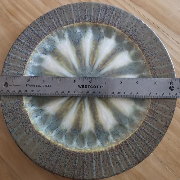 Good Earth Richie Watts Set Of Two Dinner Plates - Picture 7 of 7